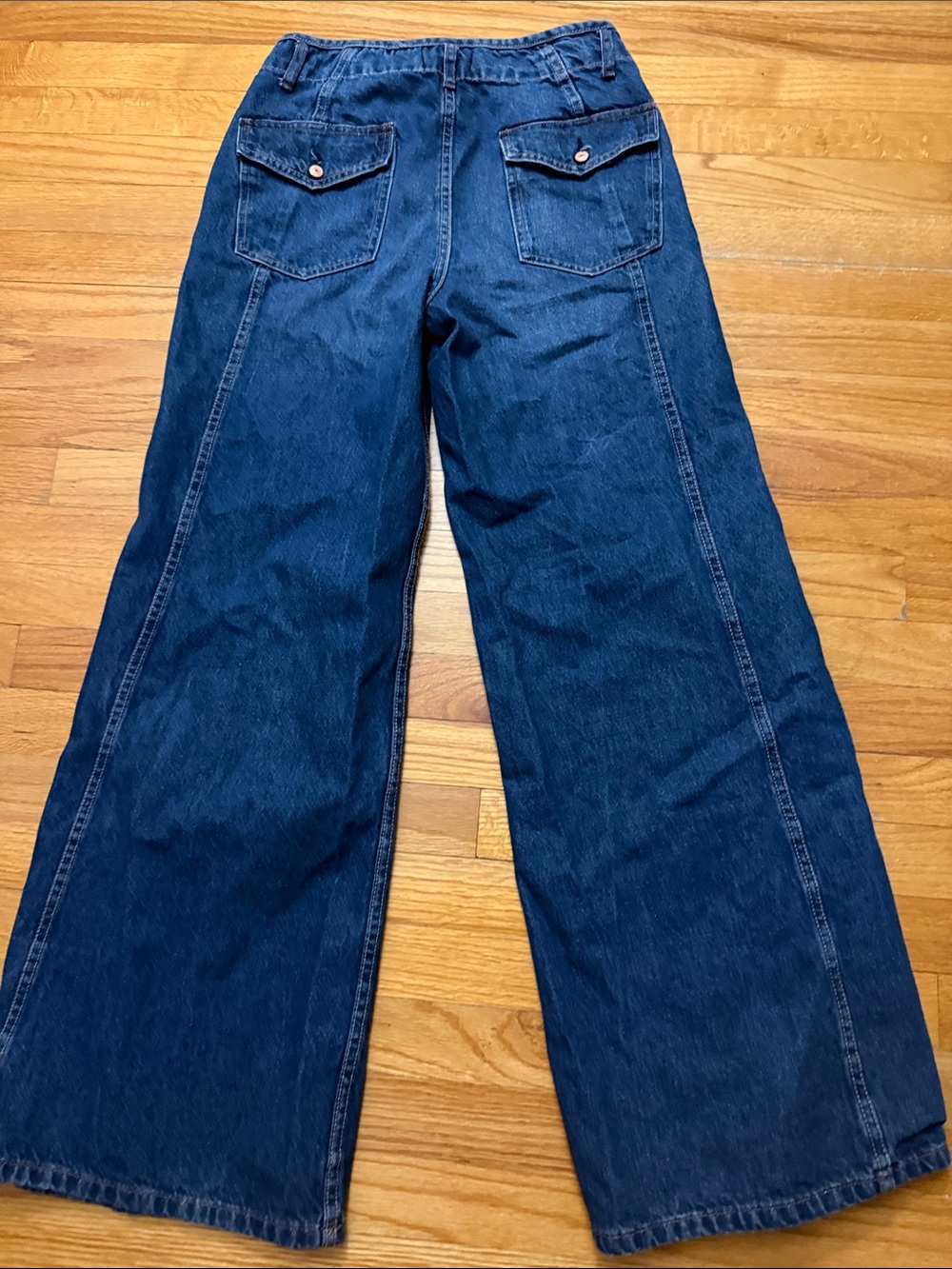 We The Free Harlow Mid- Rise Wide Leg Jeans 28 B09 - Picture 6 of 7